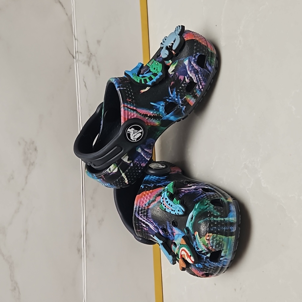 Croc with charms- Toddler size6